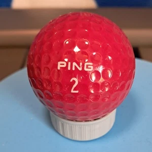 PING RARE Find - Maroon & Gold W/ The White Lettering. ARIZONA STATE BALL LOGO - Picture 1 of 4
