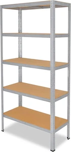 SCAFFALE SCAFFLATURA in Metallo per Officina E Garage 180X60X30 Cm | SCAFFALE 5 - Foto 1 di 12
