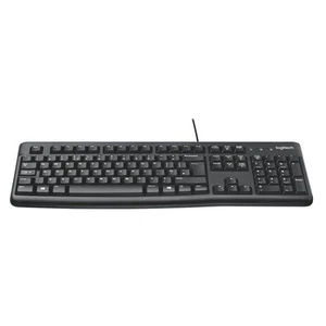 Logitech K120 Wired Keyboard for Windows, USB Plug-and-Play, Full-Size, Spill-Re - Picture 1 of 7