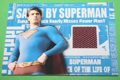 Superman Returns Superman's Cape Insert Memorabilia Card Brandon Routh DC COMICS - Image 1 of 4