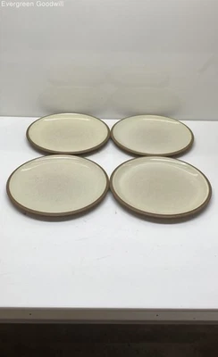 Juego de 4 platos de cena Denby Stoneware Energy Canela Foto 1 de 4