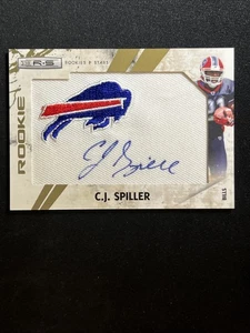 Panini Rookie And Stars RC 2010 parche automático 259 C.J. Derramador /201 - Imagen 1 de 2