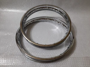 1973 1974 1975 1976 1977 1978 HONDA XR75 XR 75 FRONT AND REAR WHEEL RIM RIMS. - Picture 1 of 12