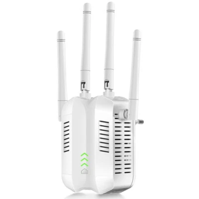 WLAN Repeater Router Range Extender Wireless Signal Verstärker Booster WiFi - Bild 1 von 4
