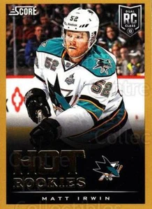 2013-14 Score Gold #618 Matt Irwin - Picture 1 of 1