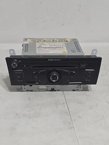 Receptor de radio reproductor de CD Audi A4 Am Fm 2010-2012 8T1035186R OEM PROBADO 10 11 12 - Imagen 1 de 10