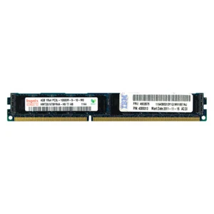 IBM Genuine 4GB 1Rx4 PC3L-10600R DDR3 1333MHz 1.35V ECC REG RDIMM Memory RAM - Picture 1 of 1