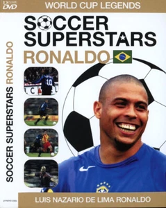 Soccer Superstars: Ronaldo DVD (Región 2) en muy buen estado estuche nuevo - Imagen 1 de 3
