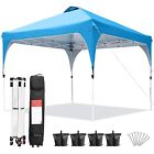 Canopy Tent Anti-UV Instant Shelter Easy Set-up & Wheel Carrying Bag 10ft x 10ft