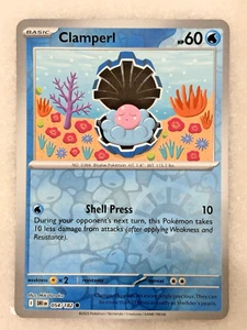 Clamperl 054/182 Sv10: Destined Rivals Reverse Holo - Picture 1 of 2