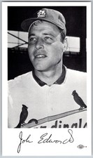 1968 St. Louis Cardinals Photocards John Edwards
