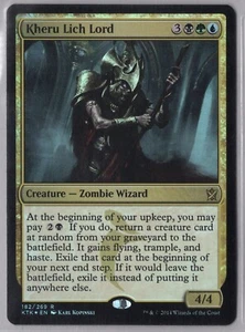 1x Kheru Lich Lord *Foil* - Khans of Tarkir - Near Mint - Bild 1 von 1