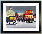 JACK KAVANAGH "GOING TO THE MATCH" LEEDS UNITED FRAMED PRINT