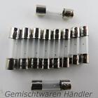 10x 5A fine fuse glass fuse supports 20mm 1 2 3.15 4 5 8 10A fuses