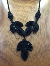 Black Necklace - Costume Jewellery