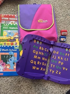Fisher-Price Power Touch Learning System Bundle W/ 4 Books, 2 Cartridges, Case - Picture 1 of 6