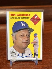 2003 Topps All-Time Fan Favorites Autograph TOMMY LASORDA Auto #FFA-TL SSP