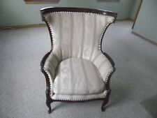 Quality French Nailhead Trim Wing Chair