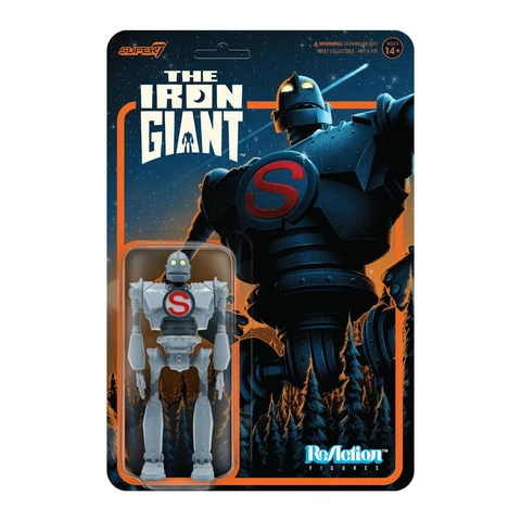 The Iron Giant Superman Super 7 Reaction Action Figure Cover