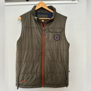 CABELAS Gunsmoke Puffer Vest Hunting Primaloft Insulated Zip Youth XL - Picture 1 of 7