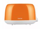 Sencor Toaster 2-Slice Bright Orange Anti Slip Heat Insulated Outer Case New