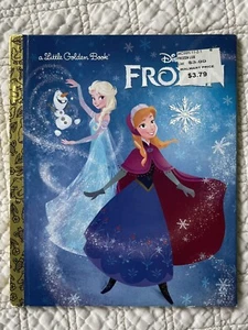 Disney Frozen A Little Golden Book - By Victoria Saxon Random House 2013 EUC - Imagen 1 de 3