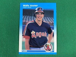 1987 Fleer #86 Wally Joyner RC Rookie California Angels