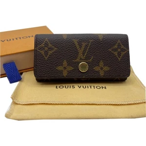 Authentic LOUIS VUITTON Multicles 4 Key Case M69517 Monogram Canvas #36636940 - Picture 1 of 12