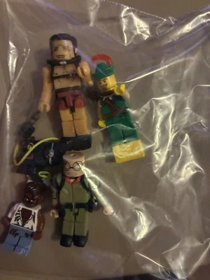 LEGO Juego de #4 Robin Hood, CaveMan y otras 2 figuras de aventura. 🦴, 🎒 y arco Foto 1 de 4