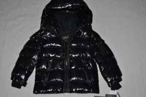 AUTHENTIC TODDLER SAM. NEW YORK GLACIER DOWN PUFFER JACKET JET BLACK  ALL SIZES - Picture 1 of 7