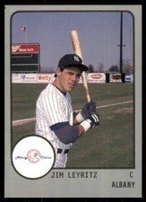 1988 ProCards Jim Leyritz Albany-Colonie Yankees #1344