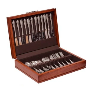 American Chest Company - Traditions; Silver/flatware Chest; Solid Cherry - Picture 1 of 1