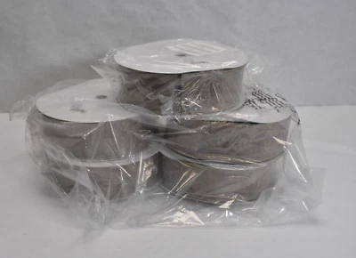 5 Rolls Berwick Linen Wired Edge Ribbon 2-1/2" Natural 5 Rolls of 50 Yards Each - Image 1 of 4