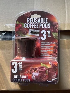Paquete de 3 cápsulas de café reutilizables NUEVAS - Imagen 1 de 2