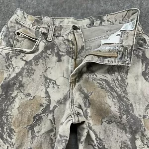 Wrangler Jeans Uomo 32x30 Mimetico Doppio Ginocchio Caccia Utility Abbigliamento da Lavoro Baggy Y2K - Foto 1 di 12