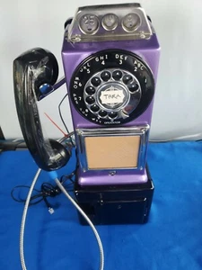 Vintage Tara purple & black Payphone - Picture 1 of 7
