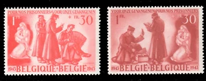 Belgium Scott B344-45 Mint Never Hinged - Picture 1 of 1