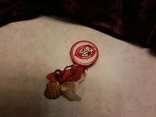 Vtg 1970s CINCINNATI REDS Mr Red Baseball Pin Pinback Button MLB