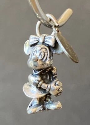 Vintage Disney Minnie Mouse 3D Bracelet Charm Pendant - Image 1 of 4