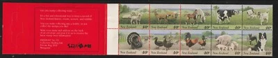 New Zealand    1995    Sc # 1292a   Farm Animals   Complete Booklet      MNH - Image 1 of 2