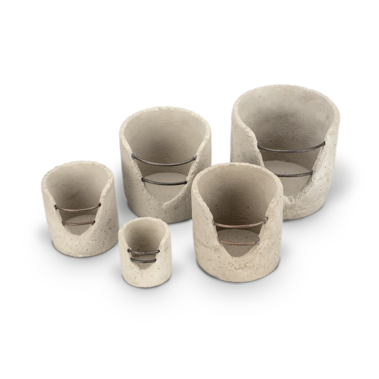 NaDeco Zementtopf Industrie Style in 5 Größen Wählbar  Übertopf aus Zement  Beto - Bild 1 von 1