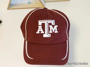 Cappellino Texas A&M Aggies Top Of The World TOW One Fit campione con licenza nuovo con etichette - Foto 1 di 8