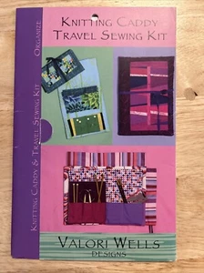 Knitting Caddy/Sewing Kit Pattern Wells Designs Stitching’ Post Uncut - Picture 1 of 2