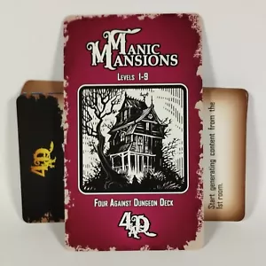 Four Against Darkness Adventure Deck -Manic Mansions - Bild 1 von 3
