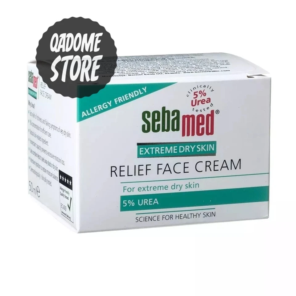 Crema facial Sebamed Extreme Dry Skin 5 % alivio de urea apta para alergias 50 ml Foto 1 de 1
