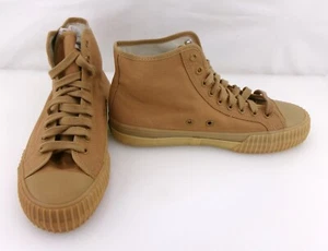 Zapatillas PF Flyers Center Hi Marrón Claro Desajustadas 9.5/8.5 - Imagen 1 de 9