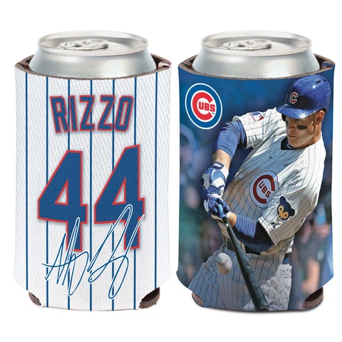 Anthony Rizzo Chicago Cubs Can Cooler 12 oz. Koozie Cover