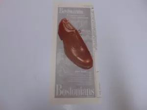Anuncio estampado zapatos hombre Bostonians 1949 - Imagen 1 de 1