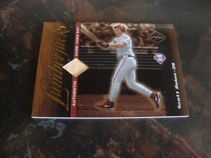 2001 Leaf Limited Baseball---Lumberjacks---Game Bat---#157 Scott Rolen (147/250)