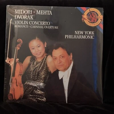MIDORI violin - DVORAK Violin Concerto - MEHTA, NYP - CBS ST LP 1989 NEW SEALED - Image 1 of 2